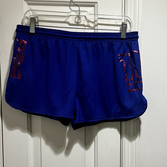 PINK VS Love Pink NFL NY Giants jersey shorts - Picture 1 of 11